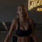 Veronika Rajek in a G String on a Treadmill